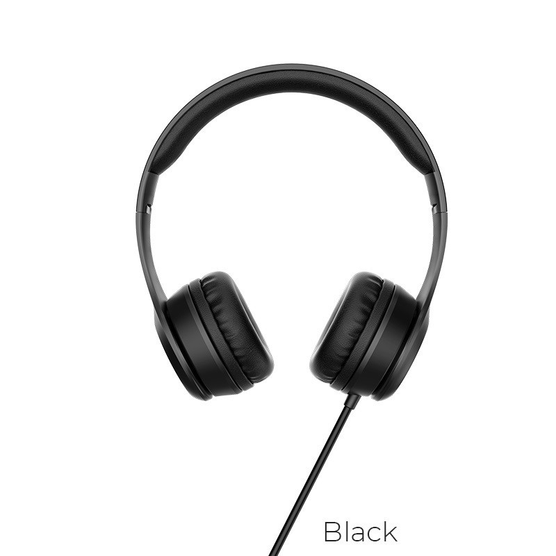 Audífonos con Cable y Micrófono de Cintillo Hoco W21 Auxiliar Jack 3.5mm 1