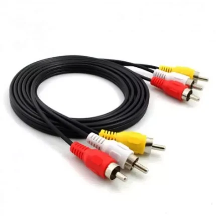 Cable 3RCA a 3RCA 4k 1mt