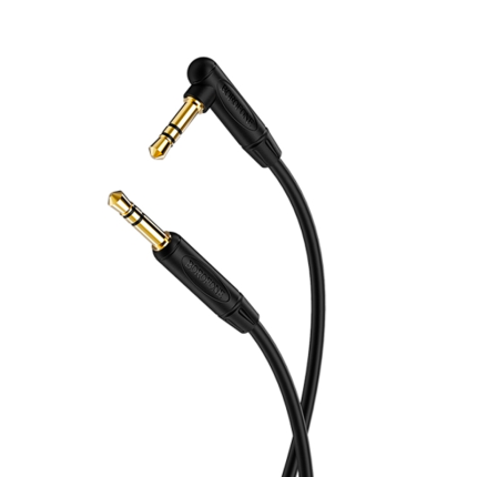 Cable auxiliar audio 3.5mm a 3.5mm 2mt 1 entrada en L Borofone BL4